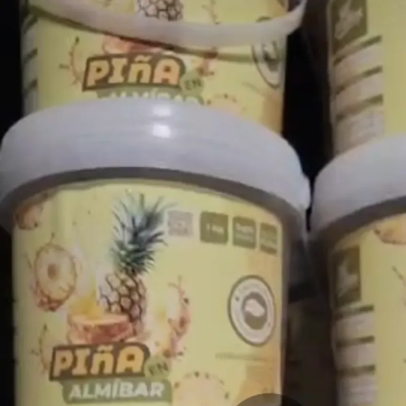 Dulce de piña en almíbar (pote sellado de 1 kg )