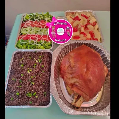 Comida para 15 personas