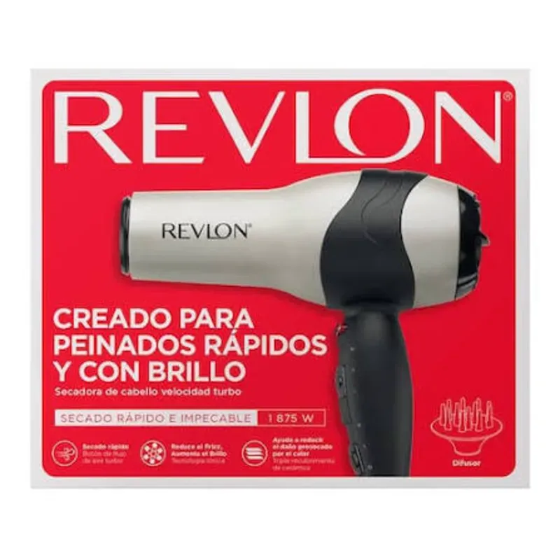 Secador profesional con difusor REVLON 1875w