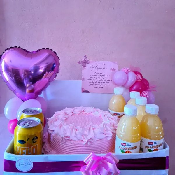 Caja con dulce