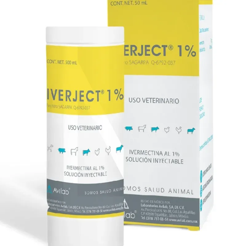 Iverject 1% de 500 ML
