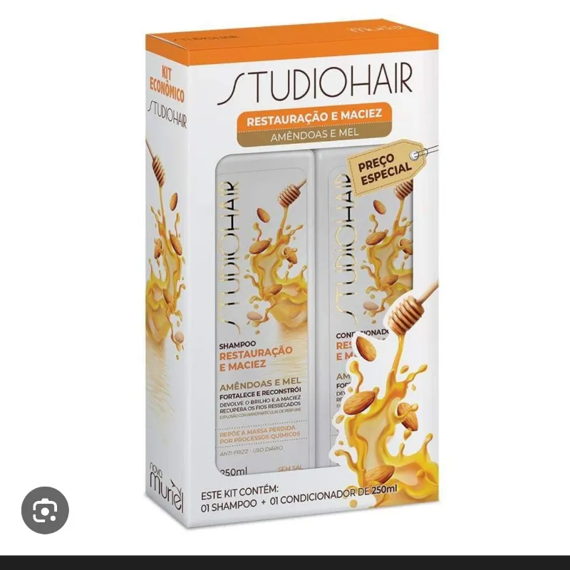 Juego de shampoo y acondicionador Studio hair