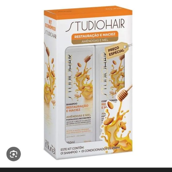 Juego de shampoo y acondicionador Studio hair