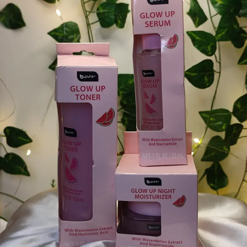 Conjunto de skincare Glow up de sandía 