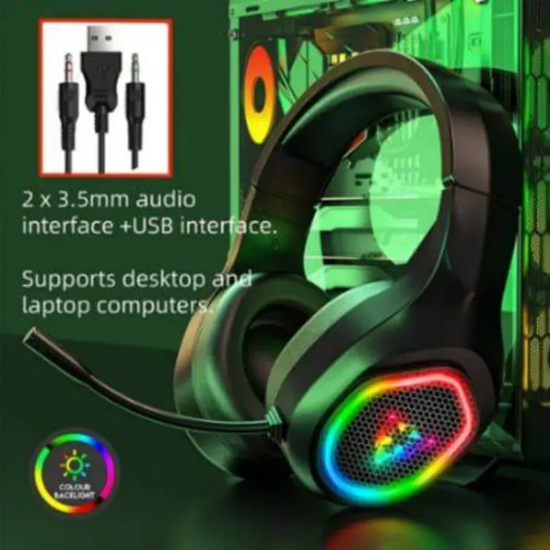 Auriculares para Juegos USB para PC $65 usd