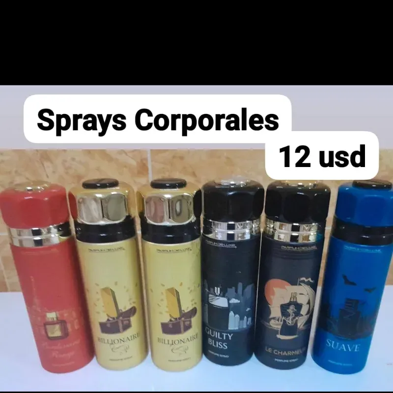 Sprays Corporales