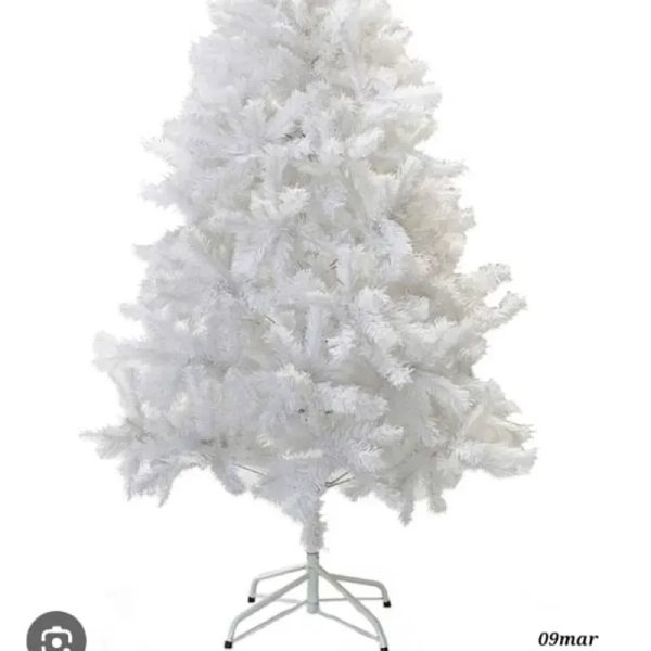 Árbol de navidad 1.80 cm en blanco