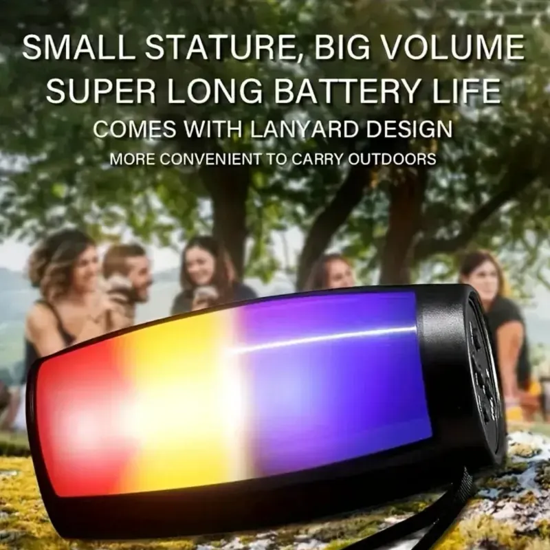 Bocina portátil  ️ Bluetooth   USB  Radio  Micro SD ️‍ Más de 5 juegos de luces  Buena calidad de audio