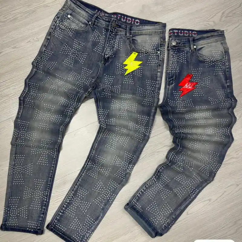 Jeans Piedras/Brillo