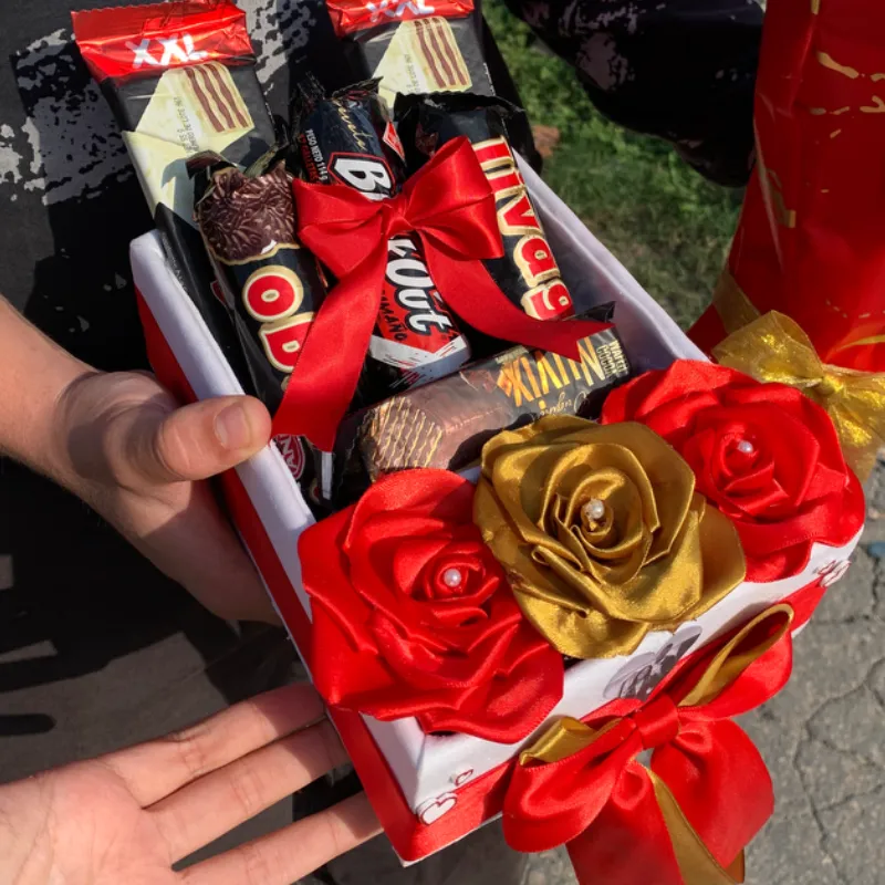 Cajita clásica blanca 