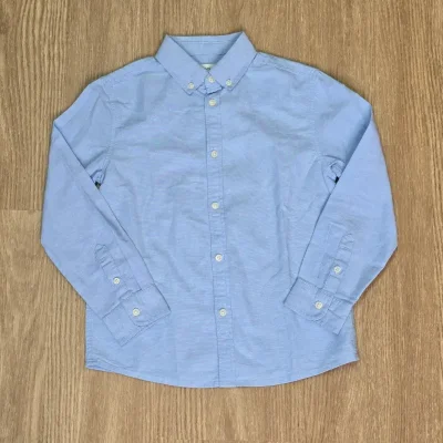 Camisa azul elegante