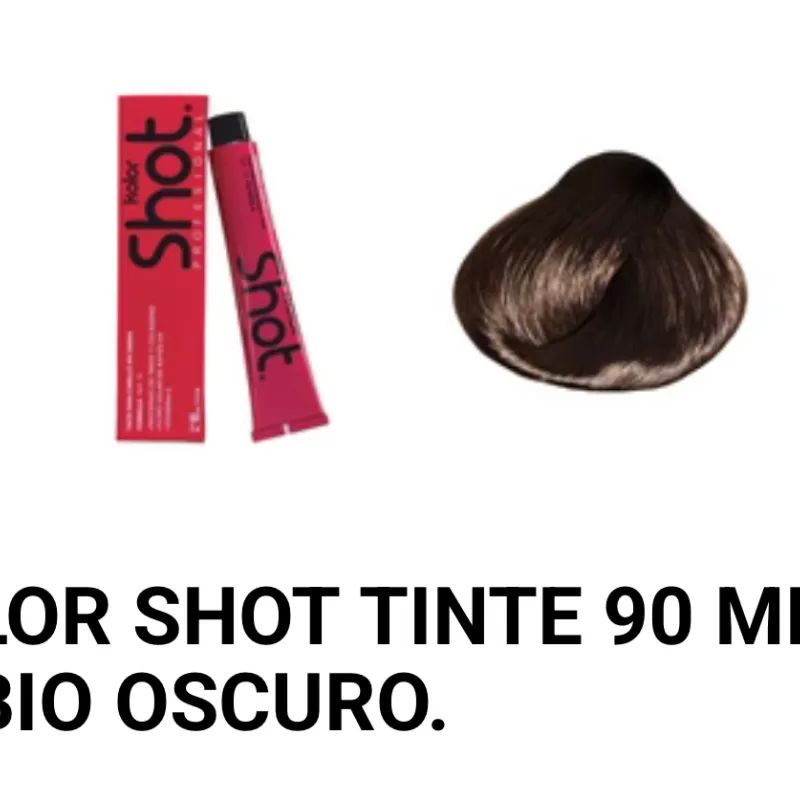 Tinte Shot #6 Rubio oscuro