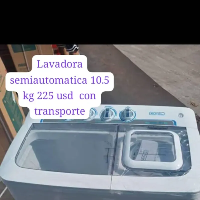 Lavadora semiautomática Royal 10,5 kg