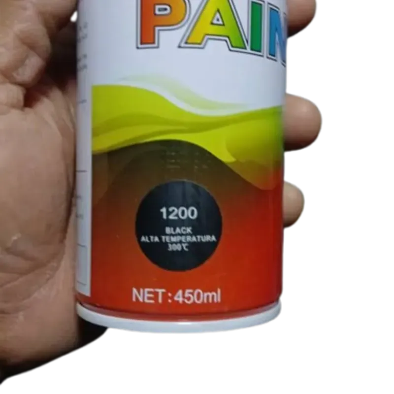 Spray Negro resistente a altas temperaturas #1200