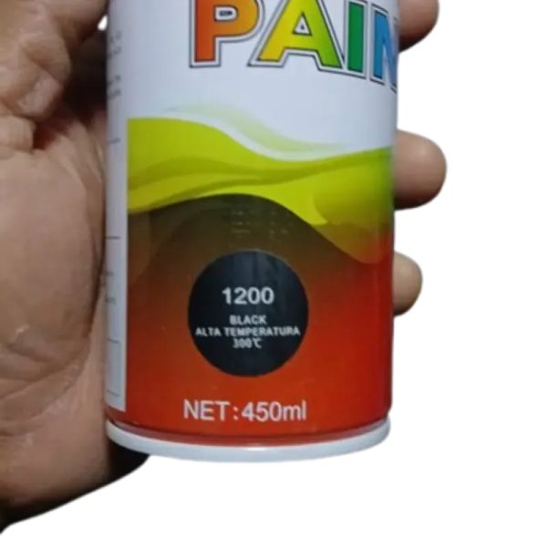 Spray Negro resistente a altas temperaturas #1200