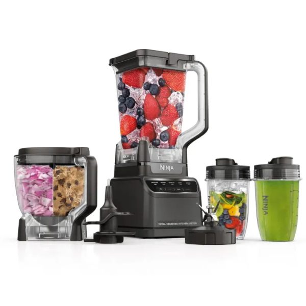Batidora NINJA PRO BR601AMZ 1200W MEGA SISTEMA DE COCINA (TOTAL CRUSHING TECHNOLOGY + PRO EXTRACTOR) PROCESADOR NUEVO.
