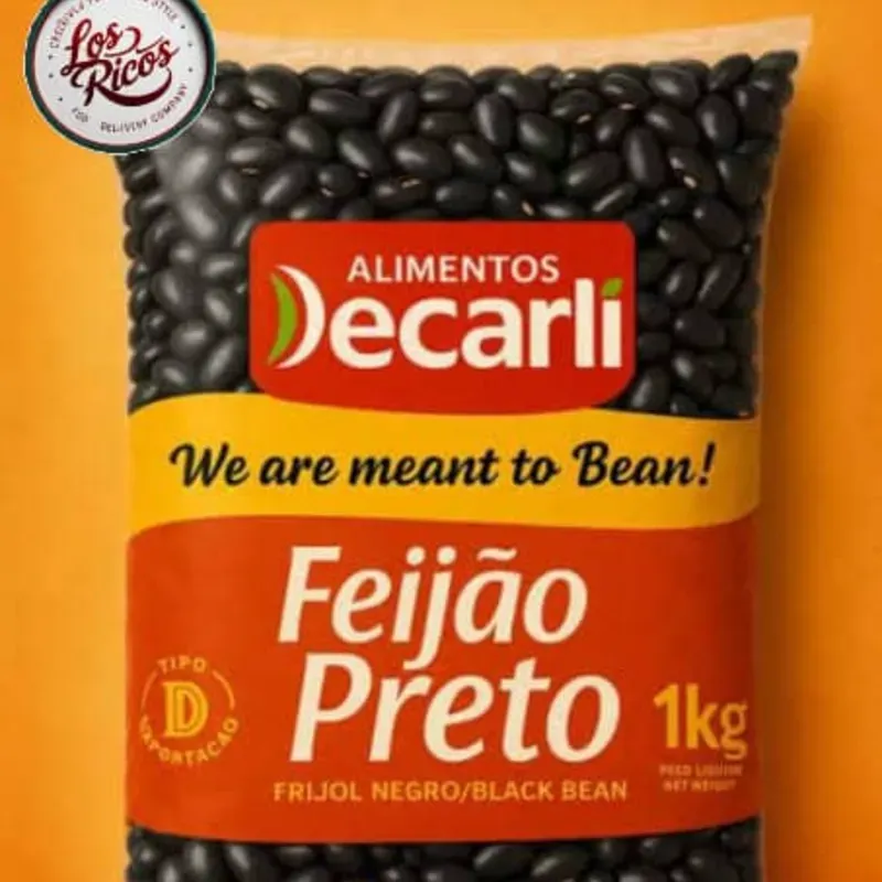Frijol Negro Decarli  1kg