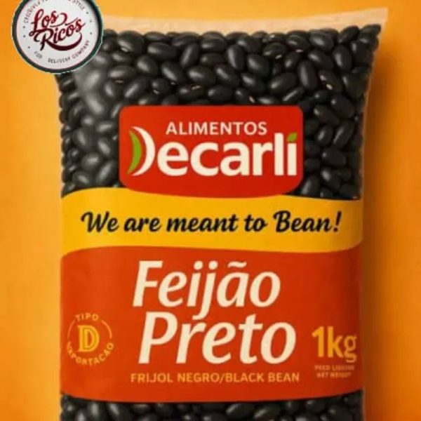 Frijol Negro Decarli  1kg