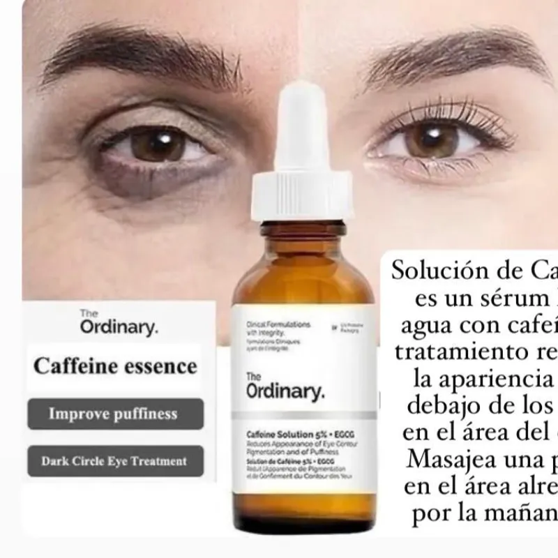 Serum The Ordinary Solución de Cafeína 5%+EGCG