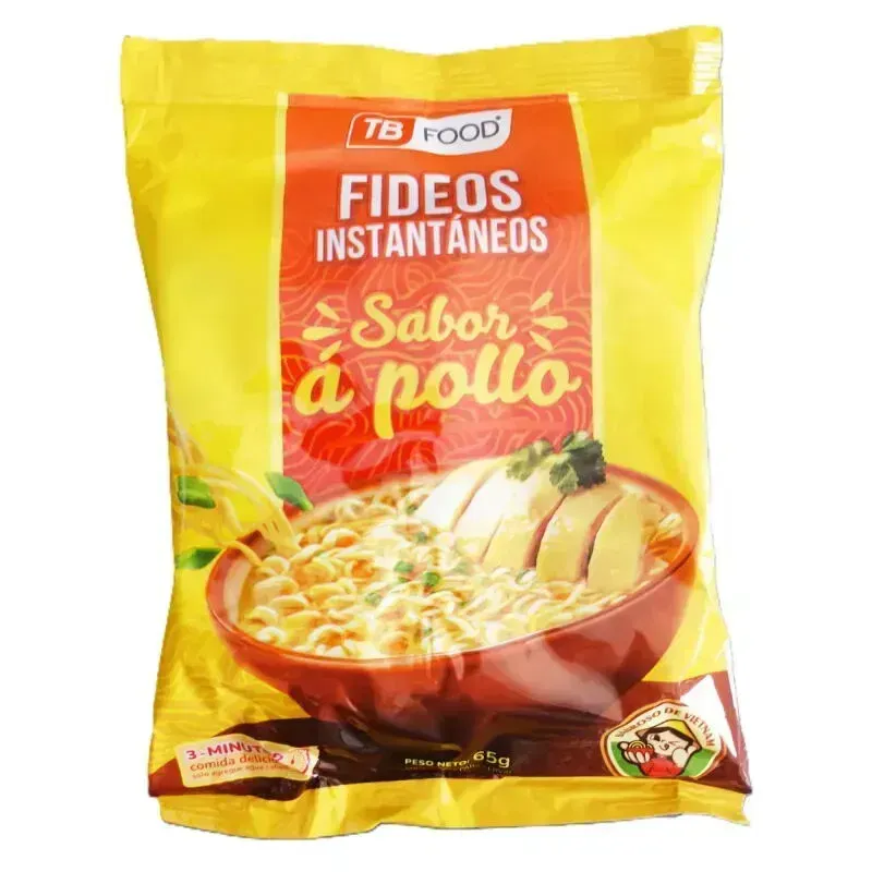  Fideos Instantáneos TB Food – Sabor a Pollo (65 g)
