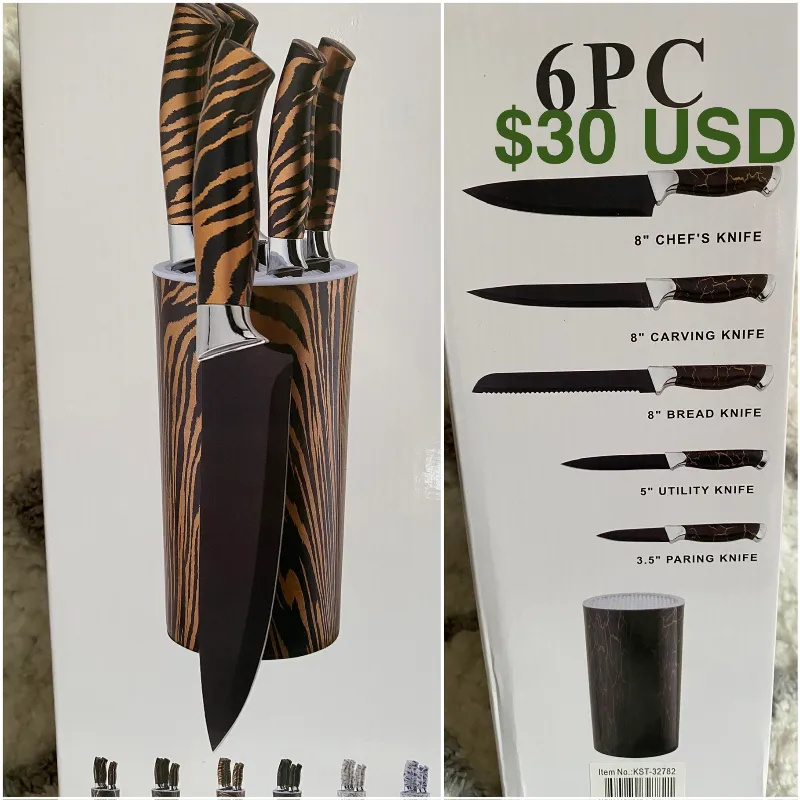 Juego de cuchillos (6pcs)