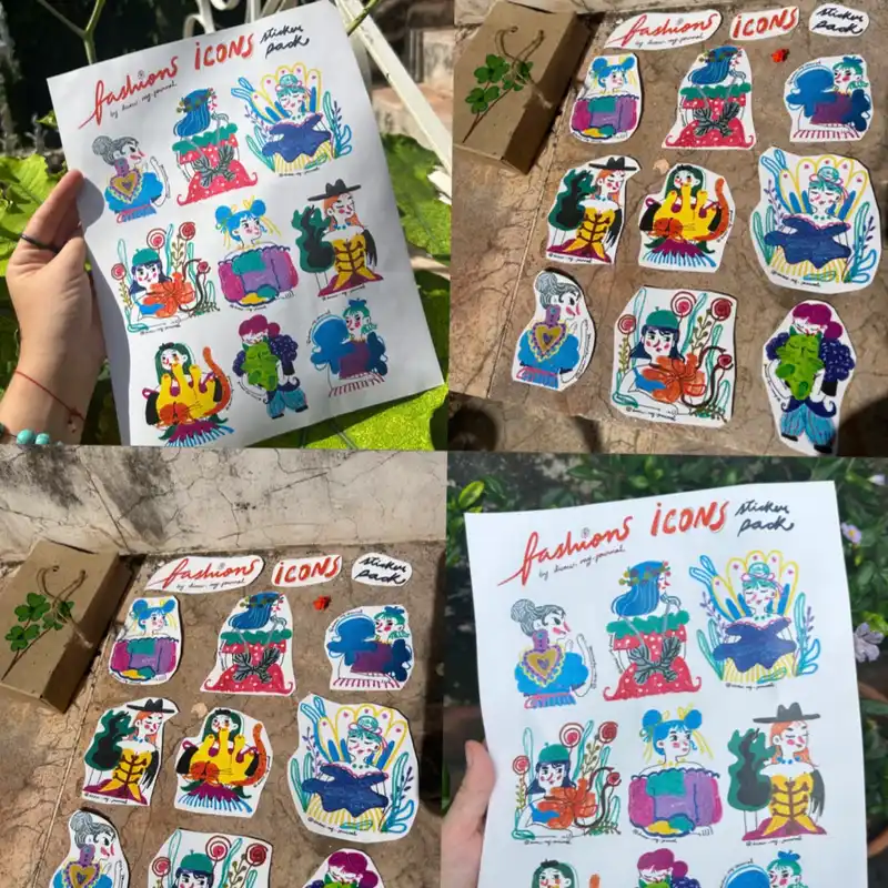 Stikers Fashions Icons