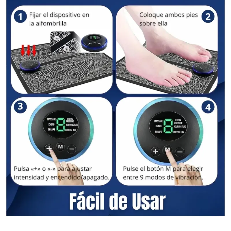 Masajeador Eléctrico (tiene control remoto)