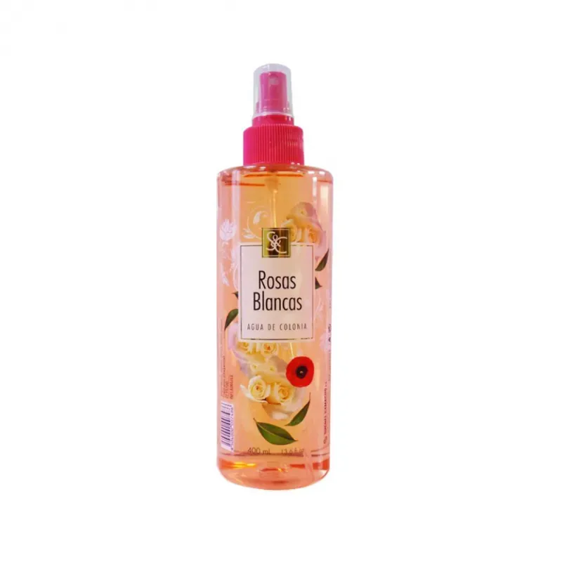 Colonia S & C Rosas Blancas – 400 mL