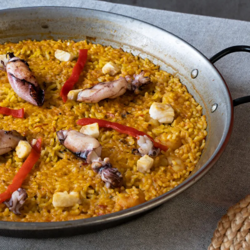 Paella marinera para 2 personas