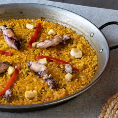 Paella marinera para 2 personas