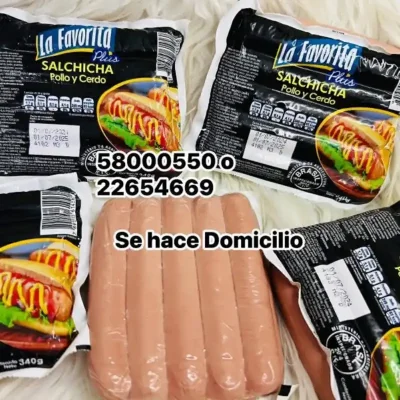 Salchichas de pollo y cerdo (10 unidades)