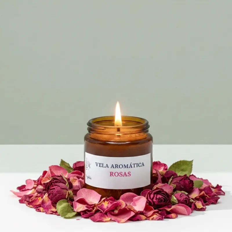 ROSAS (Vela Aromática)