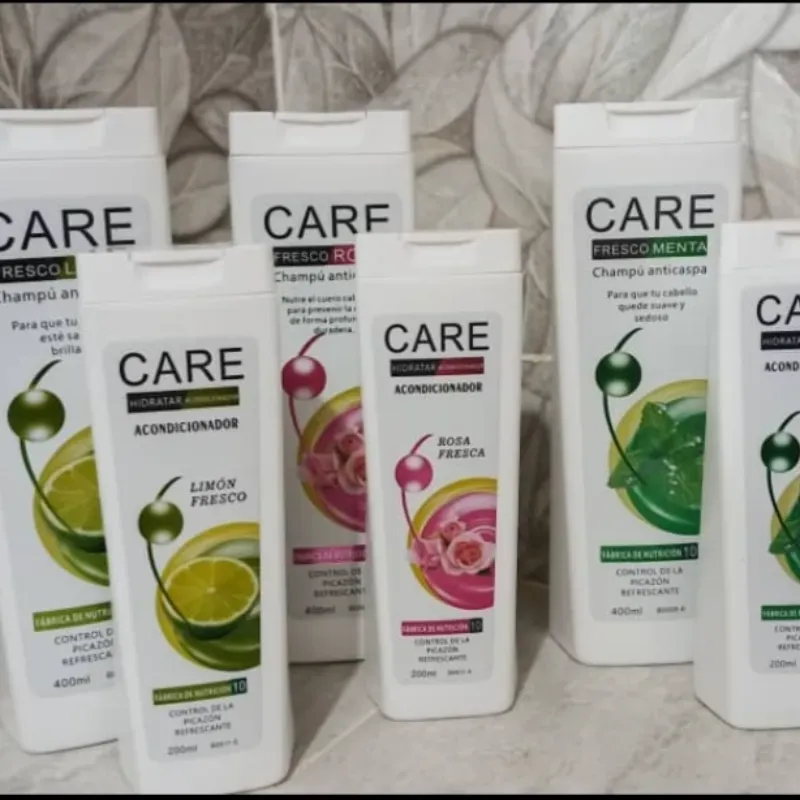 Juego de shampoo anticaspa