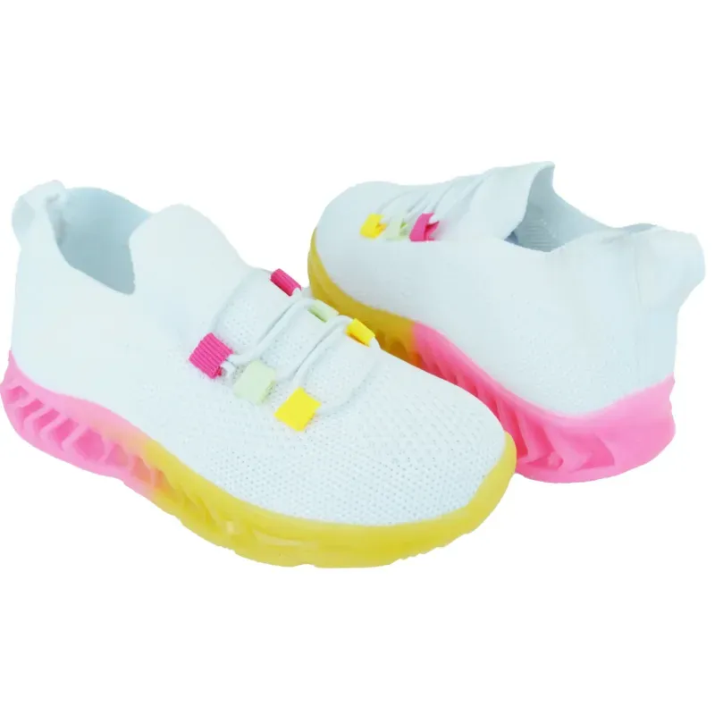 Tenis Deportivos Infantiles Blancos