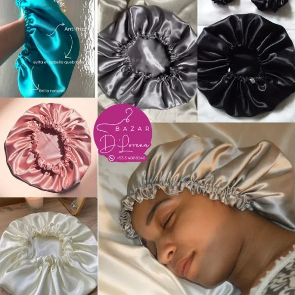 Gorro de satín