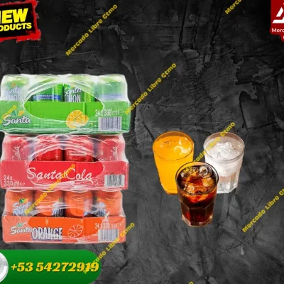 Cajas de refresco gaseado