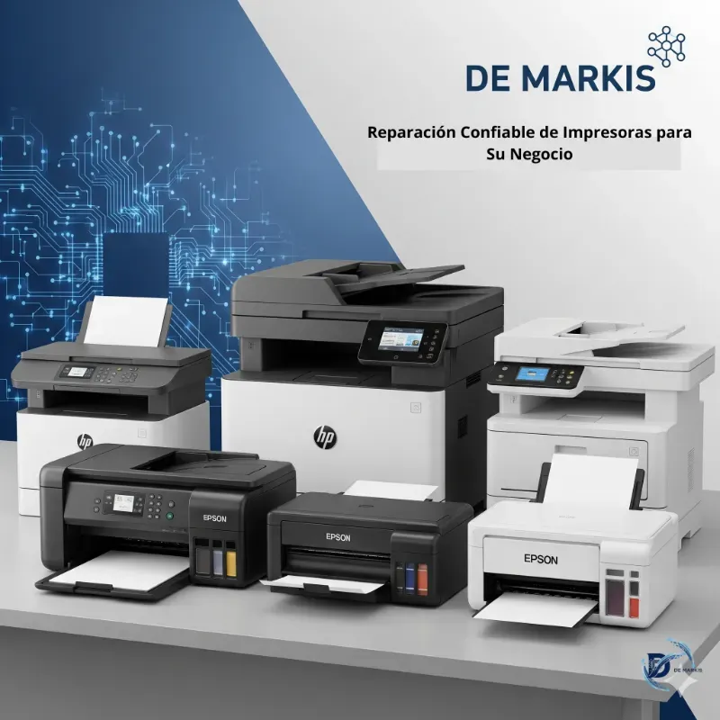 Servicio de Reparación y mantenimiento de impresoras