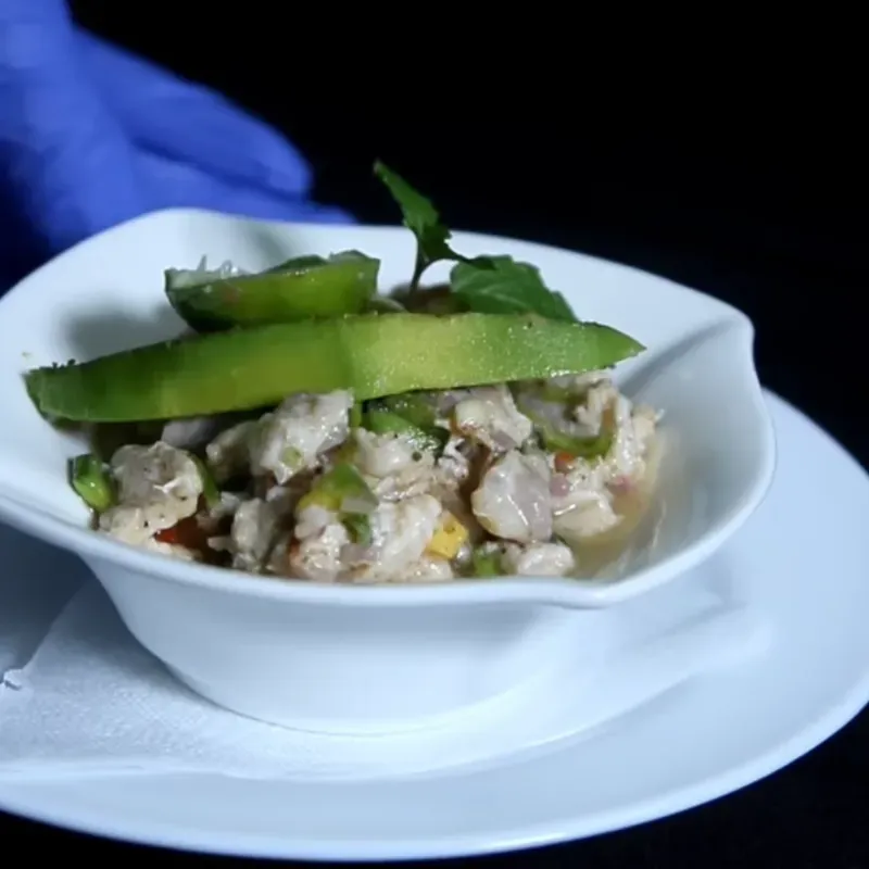 Ceviche de pescado