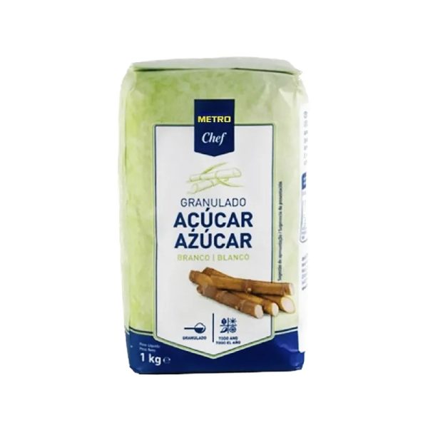 Azúcar Blanca Granulada Metro Chef