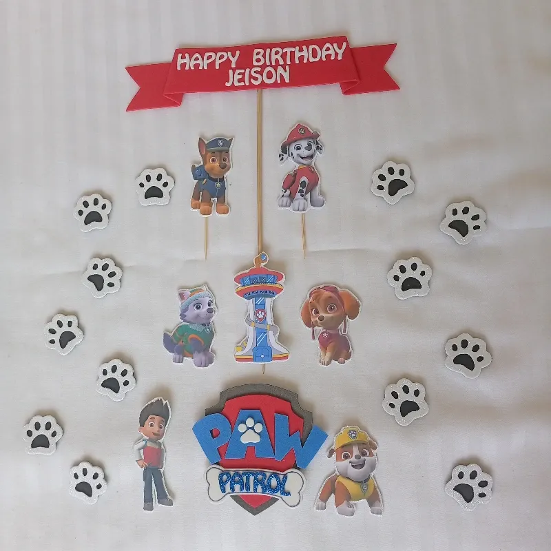 Cake topper (Patrulla Canina)