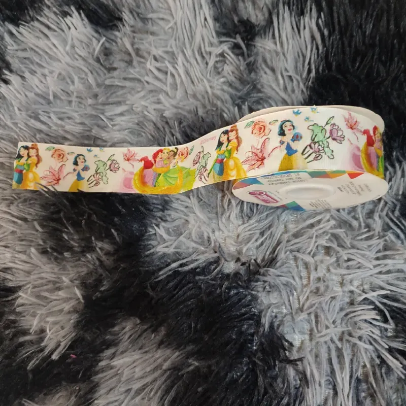 Cinta de falla 4cm temática princesas Disney
