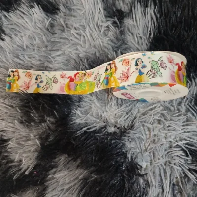 Cinta de falla 4cm temática princesas Disney