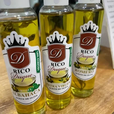 Aceite de Oliva Aromatizado con Albahaca