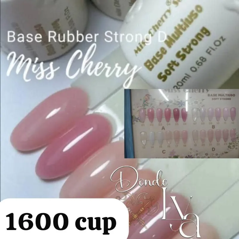 Rubber base 20 ml miss cherry