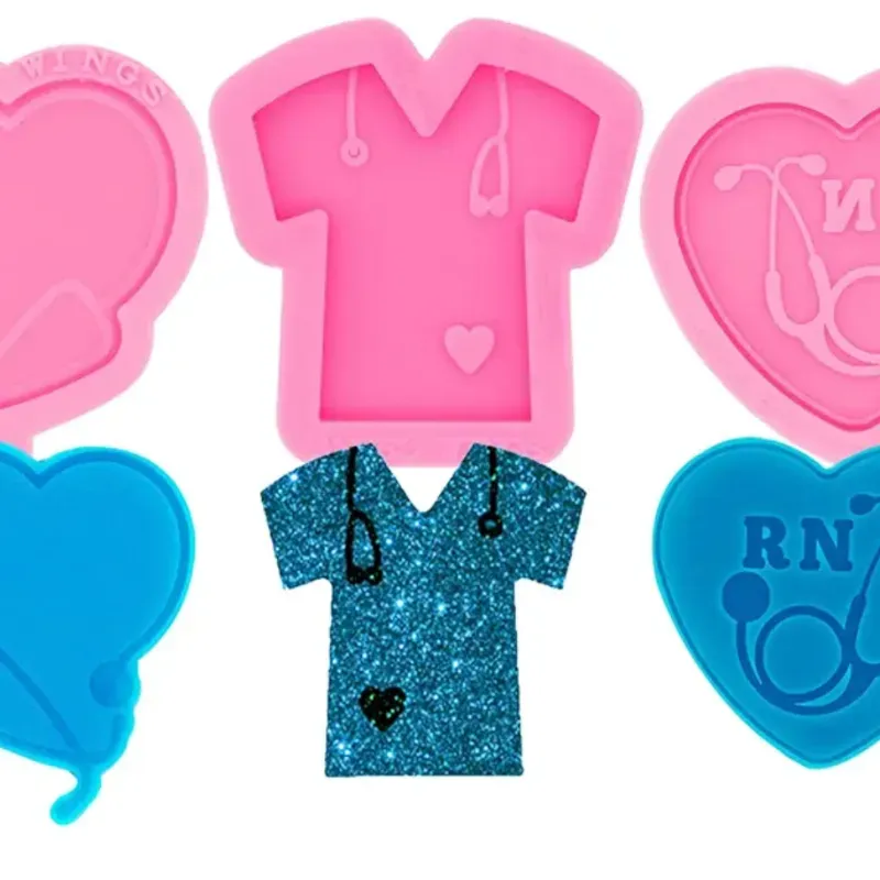 Llaveros con temática de medicina