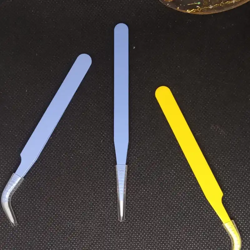 Pinzas para aplicación de pestañas