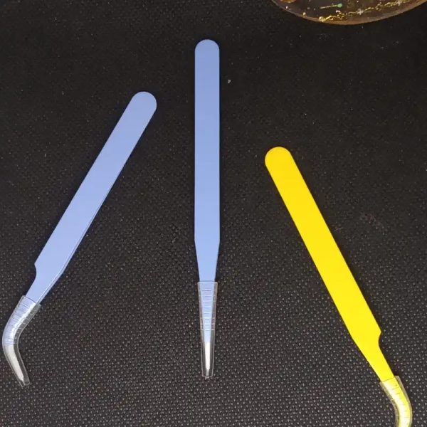 Pinzas para aplicación de pestañas