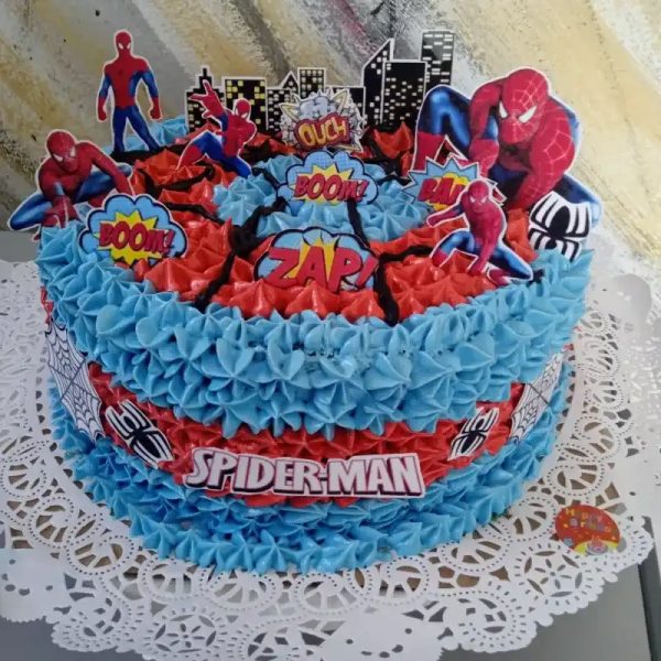 Cake Spiderman