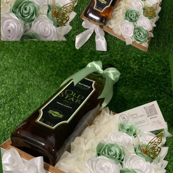 Cajita con rosas