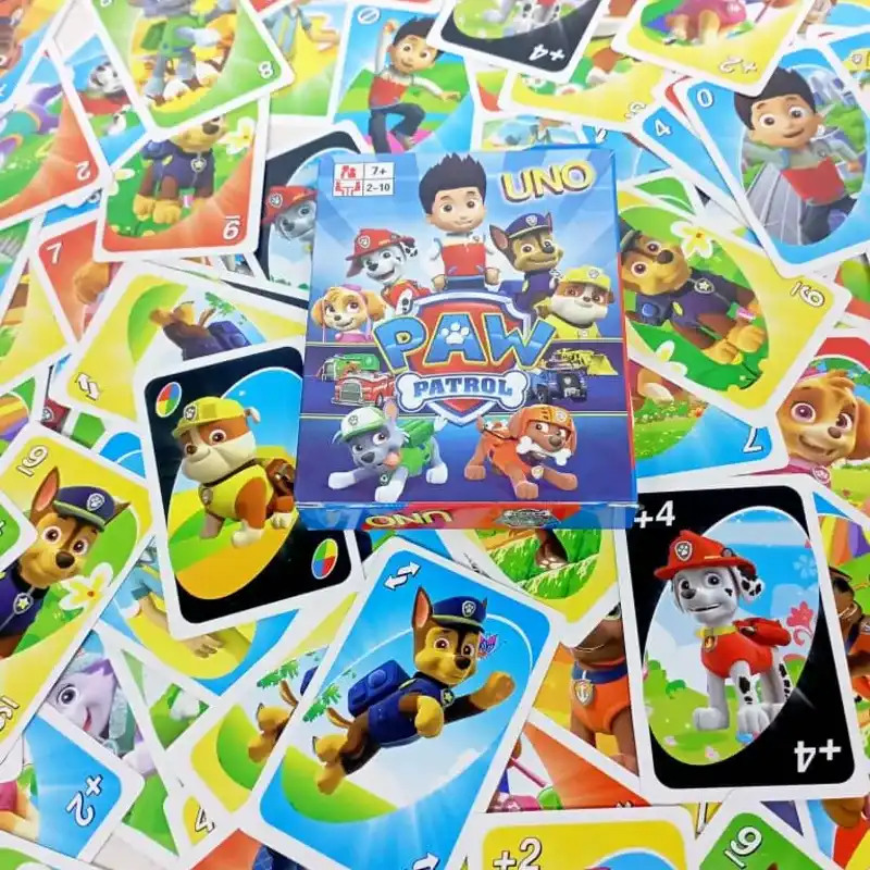 JUEGO CARTAS UNO CLÁSICA TEMÁTICA PAW PATROL